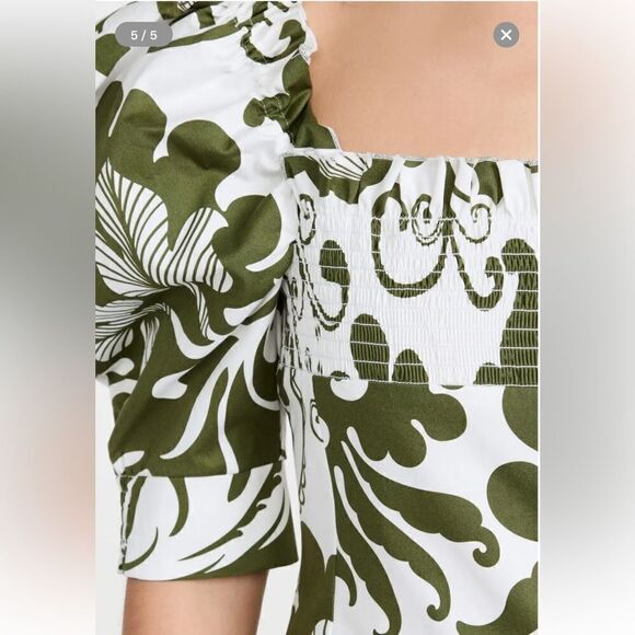 NWT La Double J HEAVY COTTON STRETCH
MINI SEXY DRESS MAREA OLIVE Medium - Picture 5 of 16